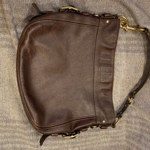 Coach Leather Shoulder Bag